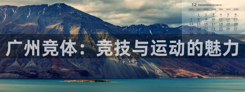 河豚在线nba直播：广州竞体：竞技与运动的魅力